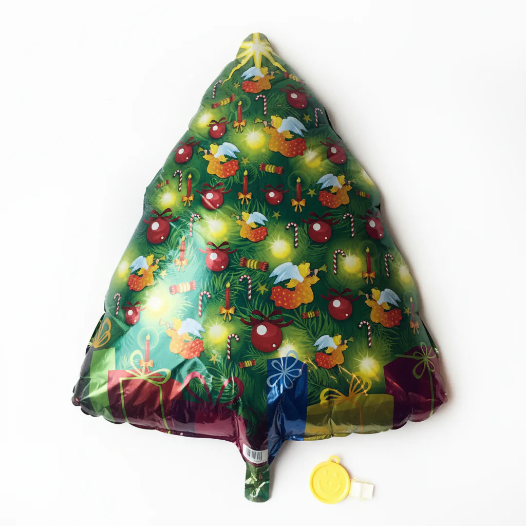 29" Christmas Tree Foil Balloon