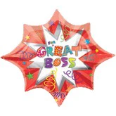 29" For A Great Boss Jumbo Balloon