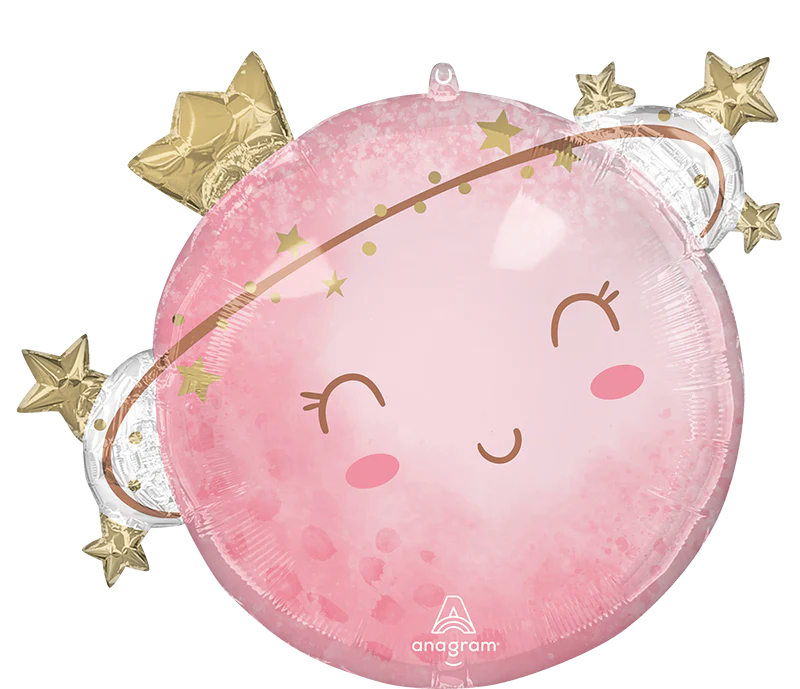 29" SuperShape Little Moon Girl Foil Balloon