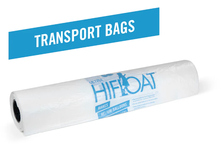 30" HI-FLOAT Balloon Transport Bag 30" x 66" 100 Bags - Image 3