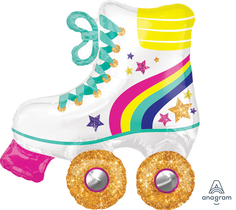 30" SuperShape Roller-skate Foil Balloon