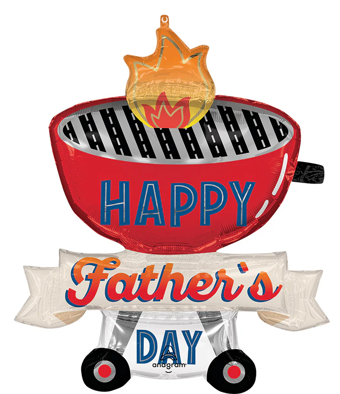 30" Grill-iant Dad Grill SuperShape Foil Balloon