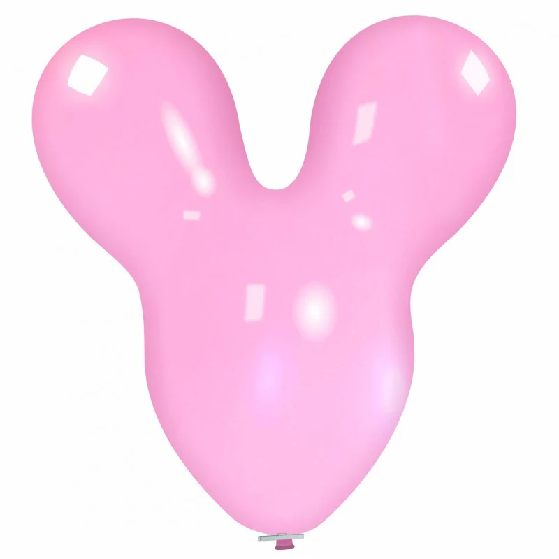 30" Mouse Cattex Brand Crystal Fuchsia Latex Balloons