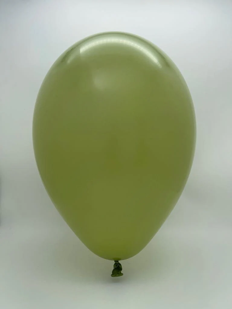 31" Gemar Latex Balloons (Pack of 1) Giant Balloon Green Olive - Image 2