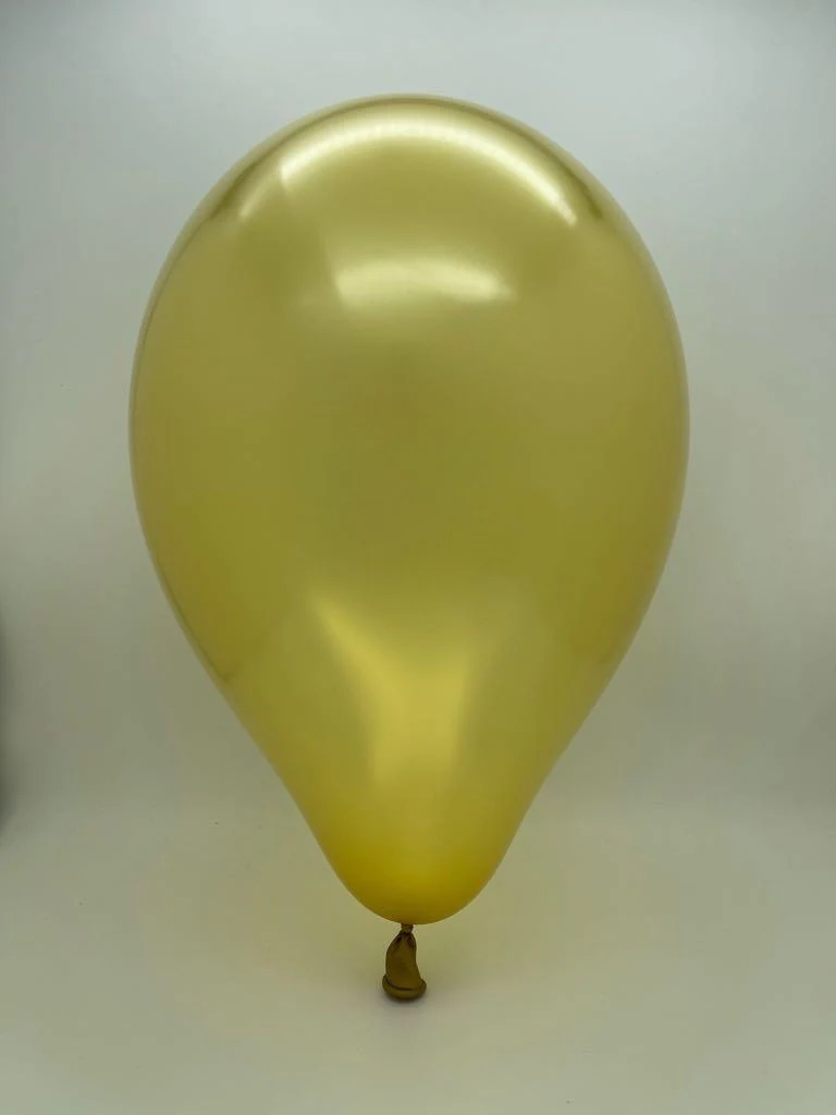 31" Gemar Latex Balloons (Pack of 1) Giant Metallic Balloon Dorato - Image 2