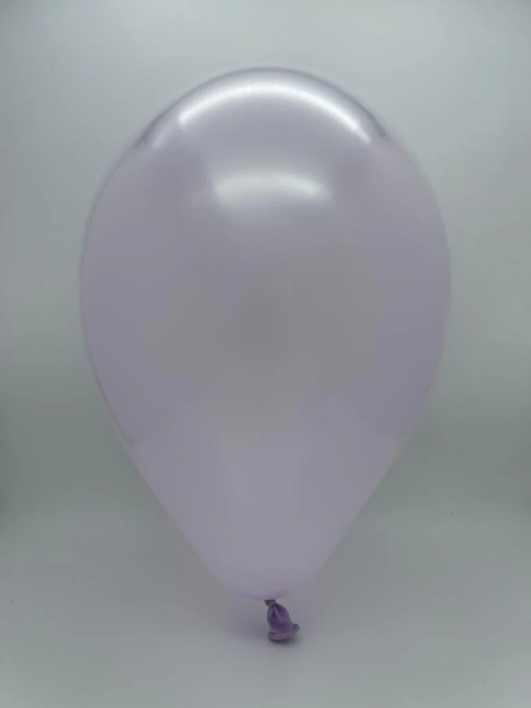 31" Gemar Latex Balloons (Pack of 1) Giant Metallic Lilac - Image 2