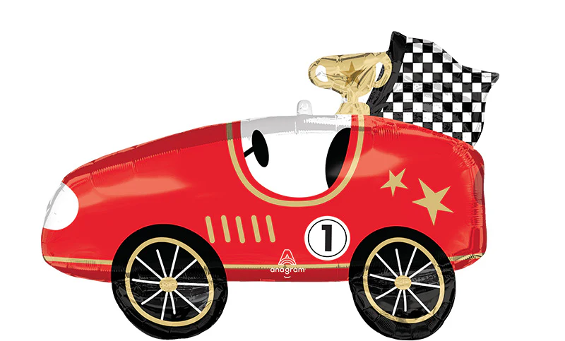 31" SuperShape Race Cars Foil Balloon