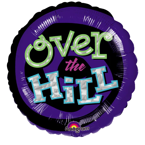 32" Jumbo Oh No! Over the Hill Balloon