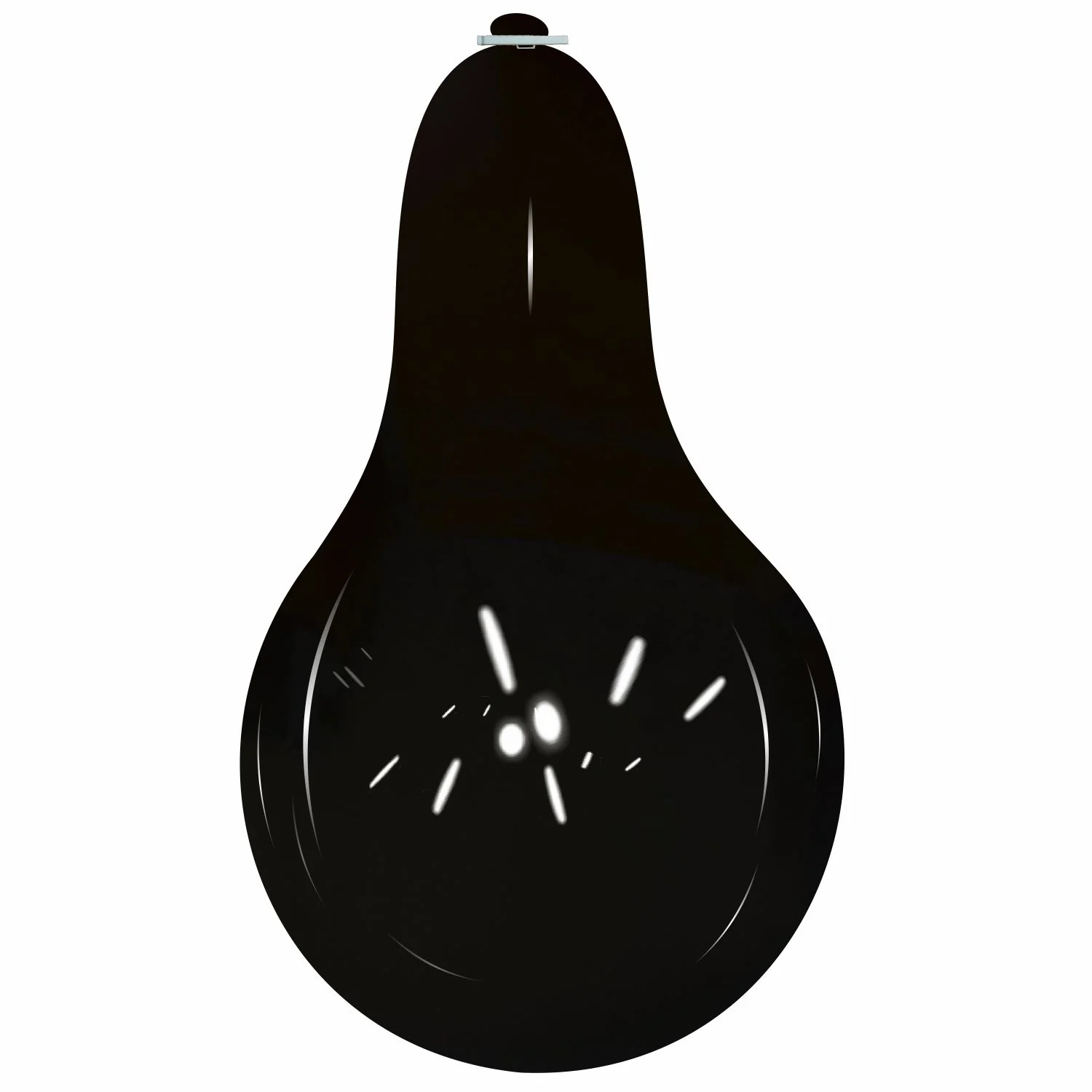 32" Longneck Cattex Brand Standard Black Latex Balloons