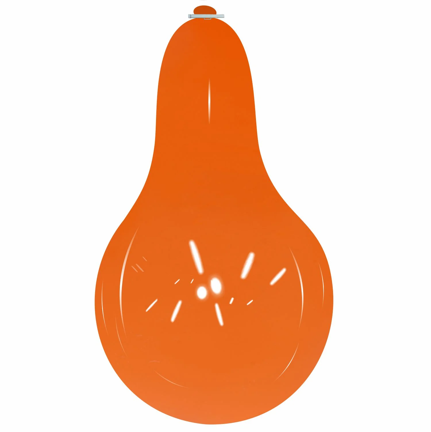 32" Longneck Cattex Brand Standard Orange Latex Balloons