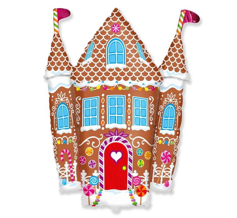 34" Candy Castle Balloon