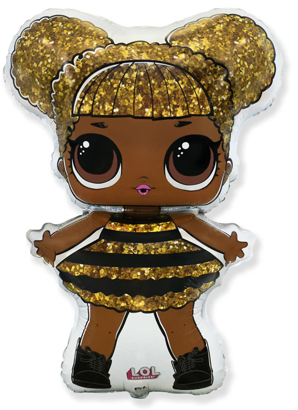 34" LOL Surprise Queen Bee Foil Balloon