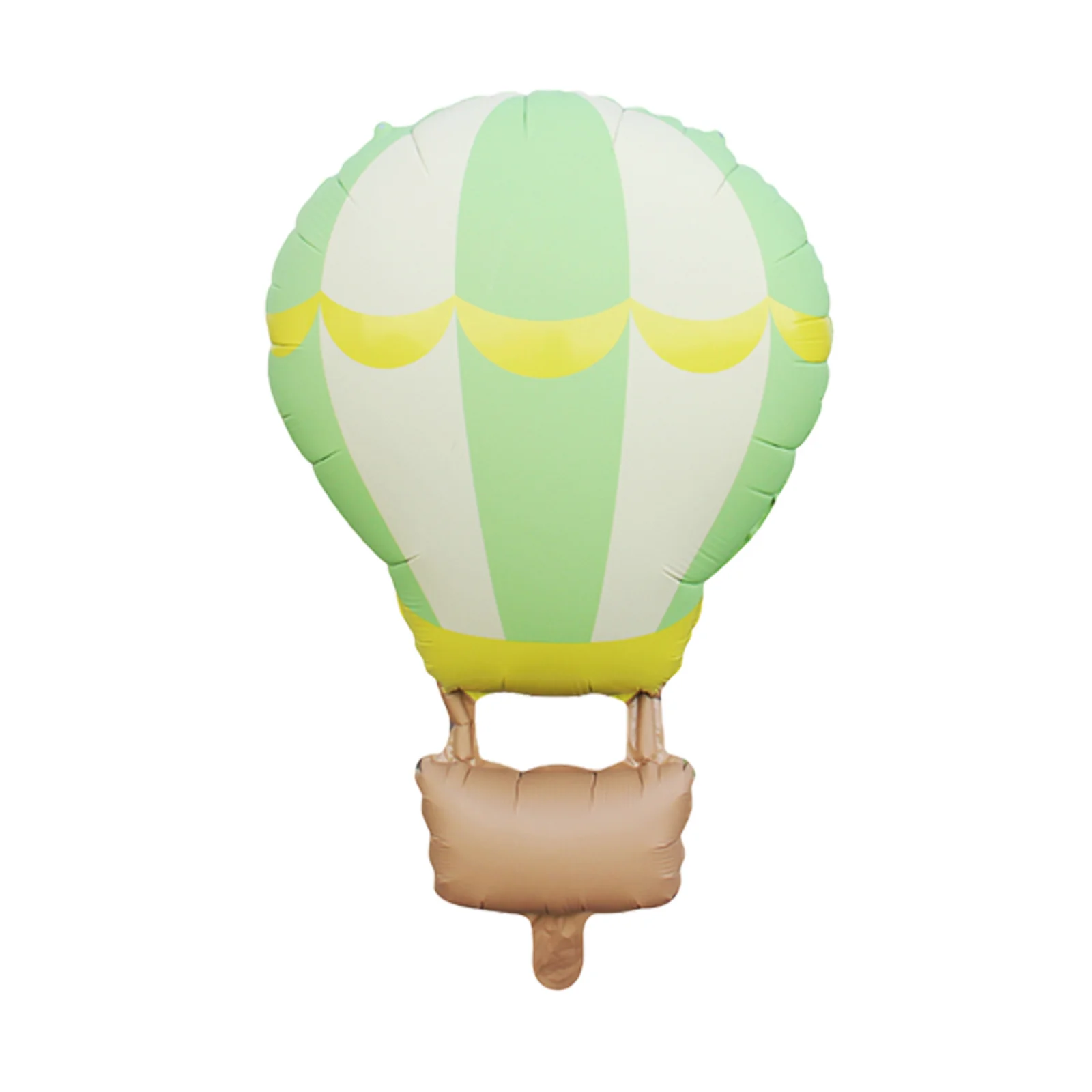 34" Matte Hot Air Foil Balloon Green