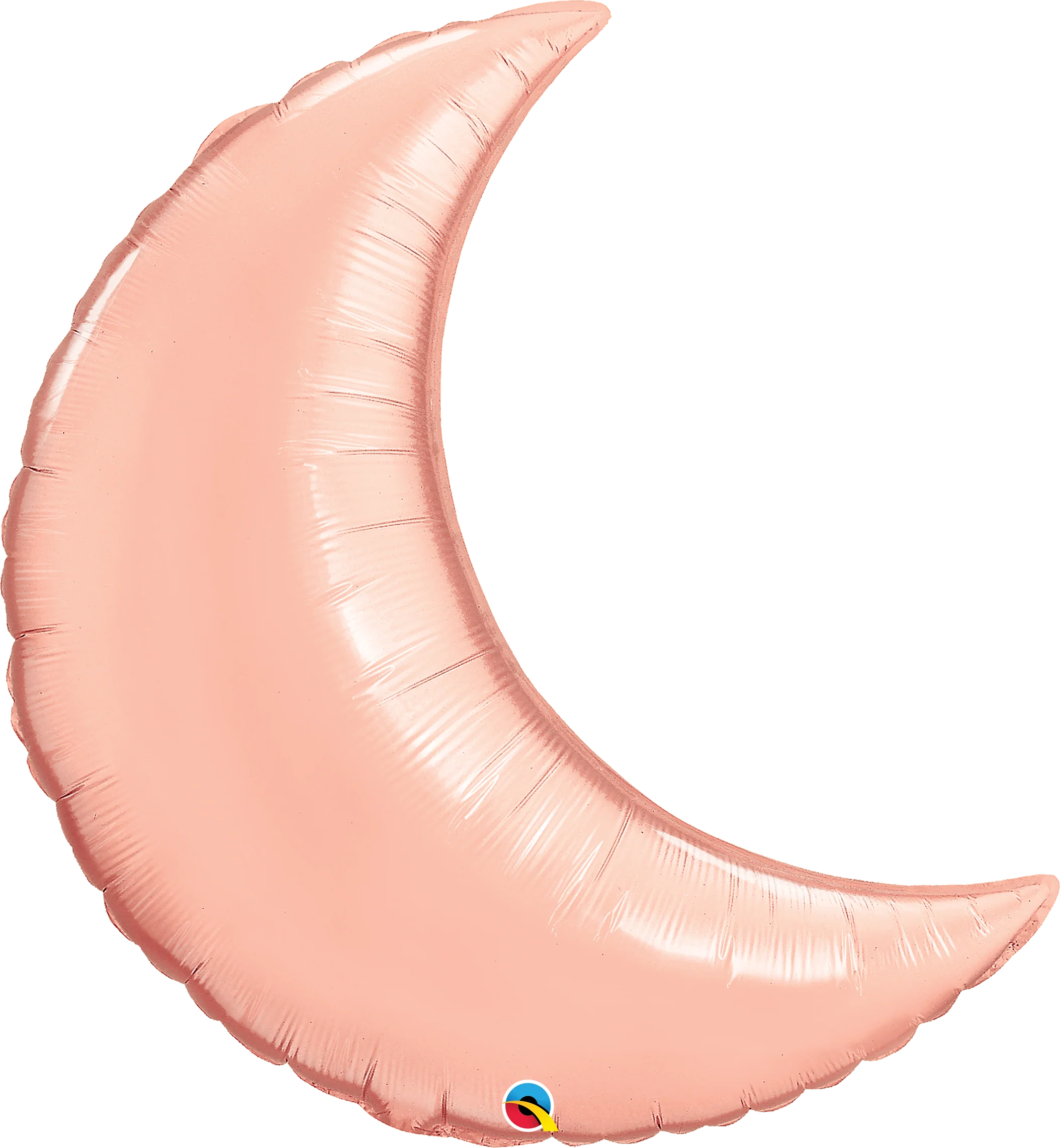 35" Rose Gold Moon Foil Balloon