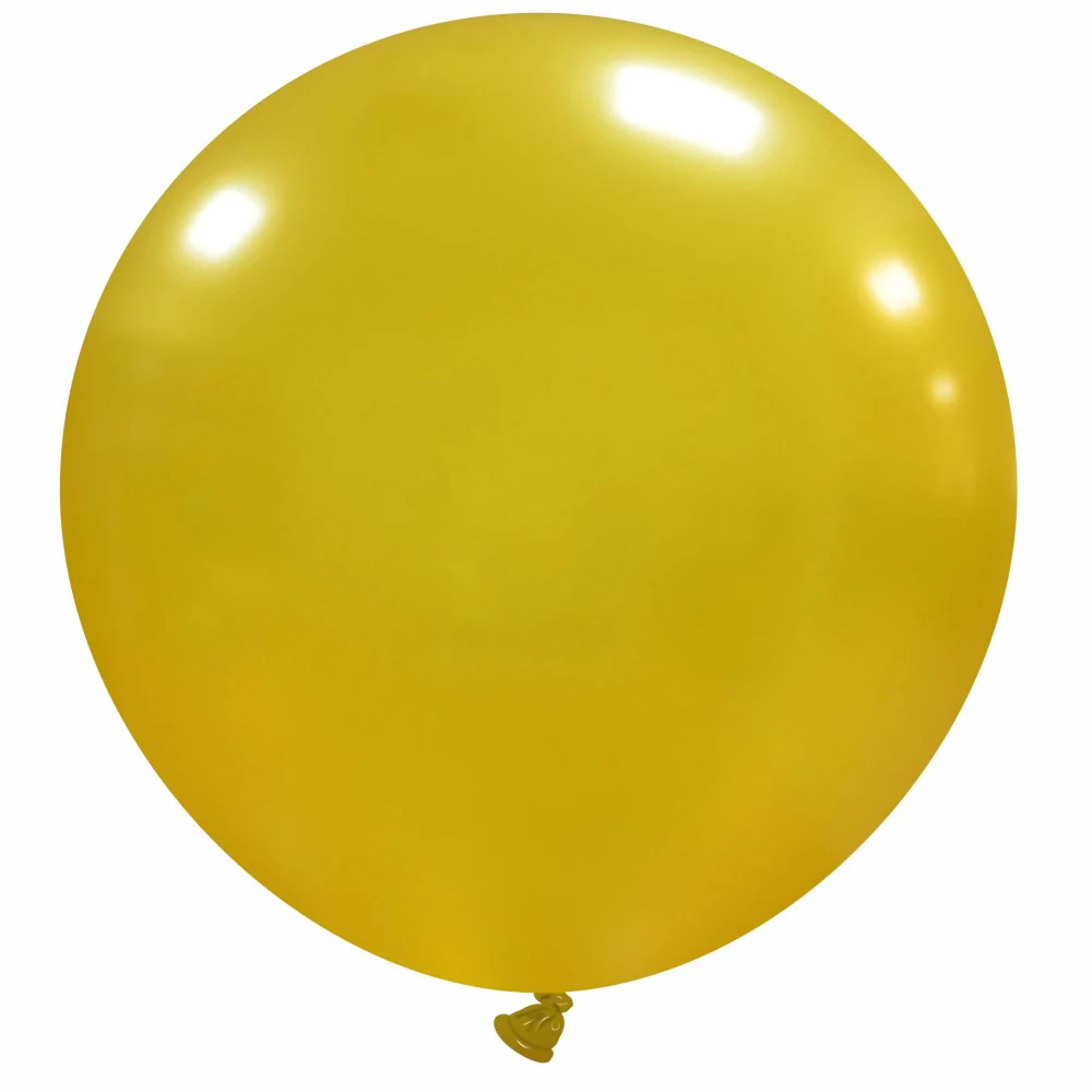 36" Cattex Brand Premium Metal Gold Latex Balloons