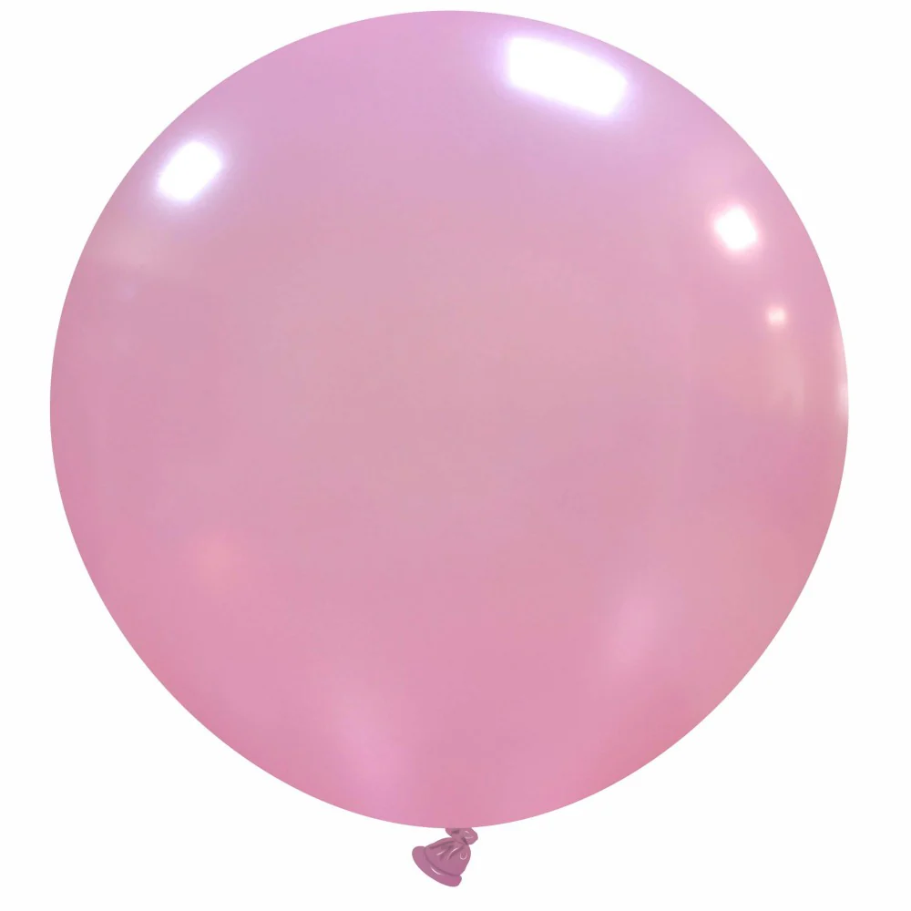 36" Cattex Brand Premium Metal Pink Latex Balloons