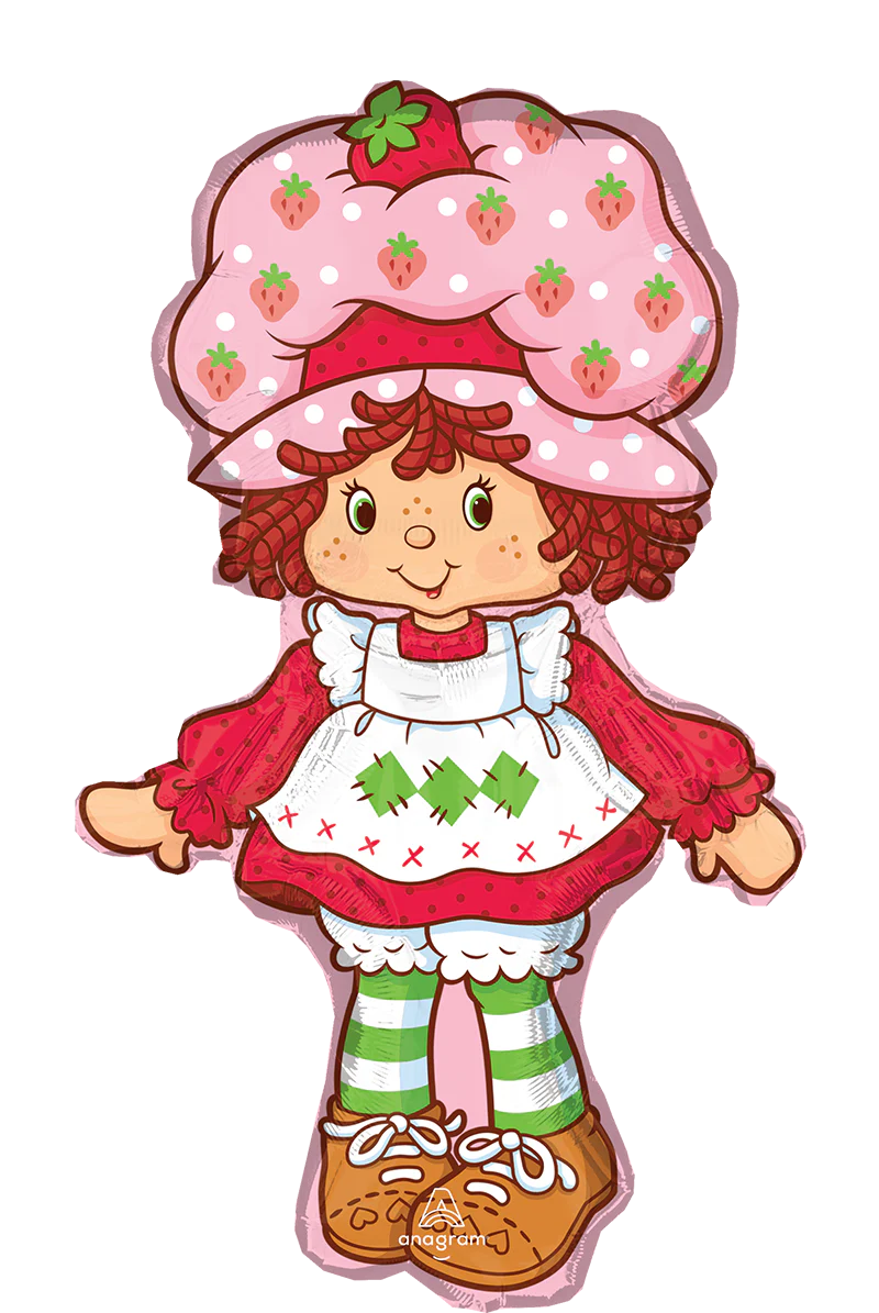 35" SuperShape Strawberry Shortcake Foil Balloon