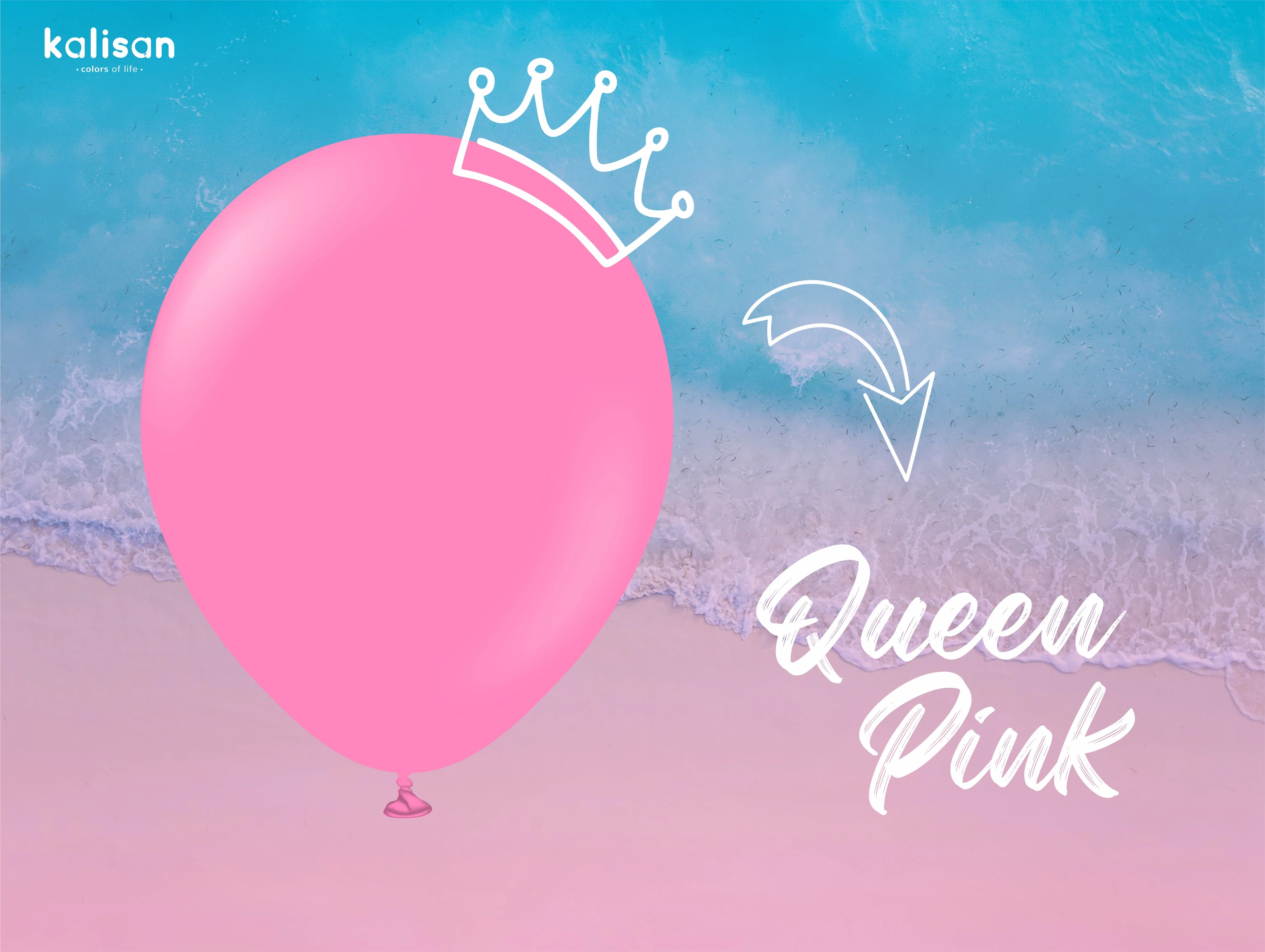 360K Nozzle Up Kalisan Twisting Latex Balloons Standard Queen Pink (50 Per Bag) - Image 9
