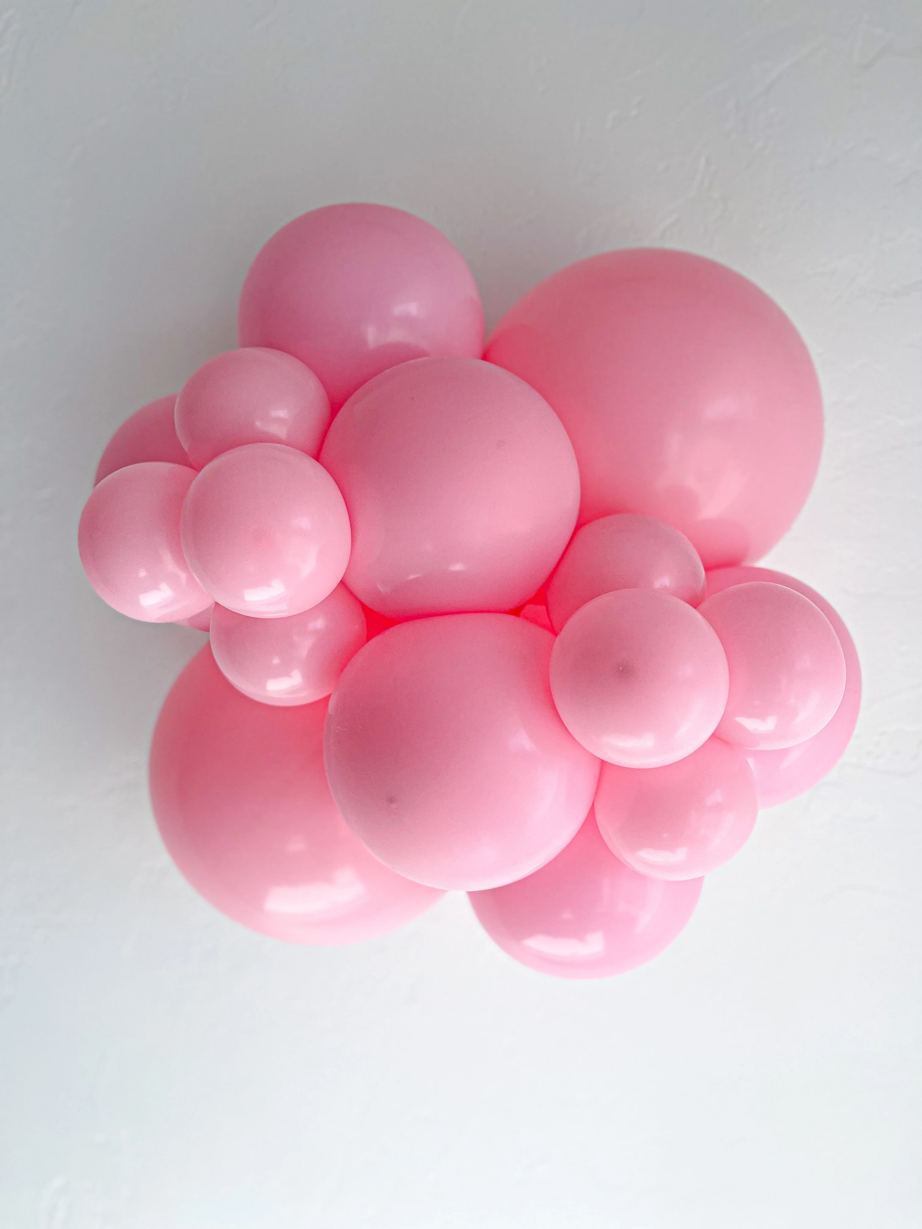 36" Baby Pink Tuftex Latex Balloons Designer Balloons (2 Per Bag) - Image 3