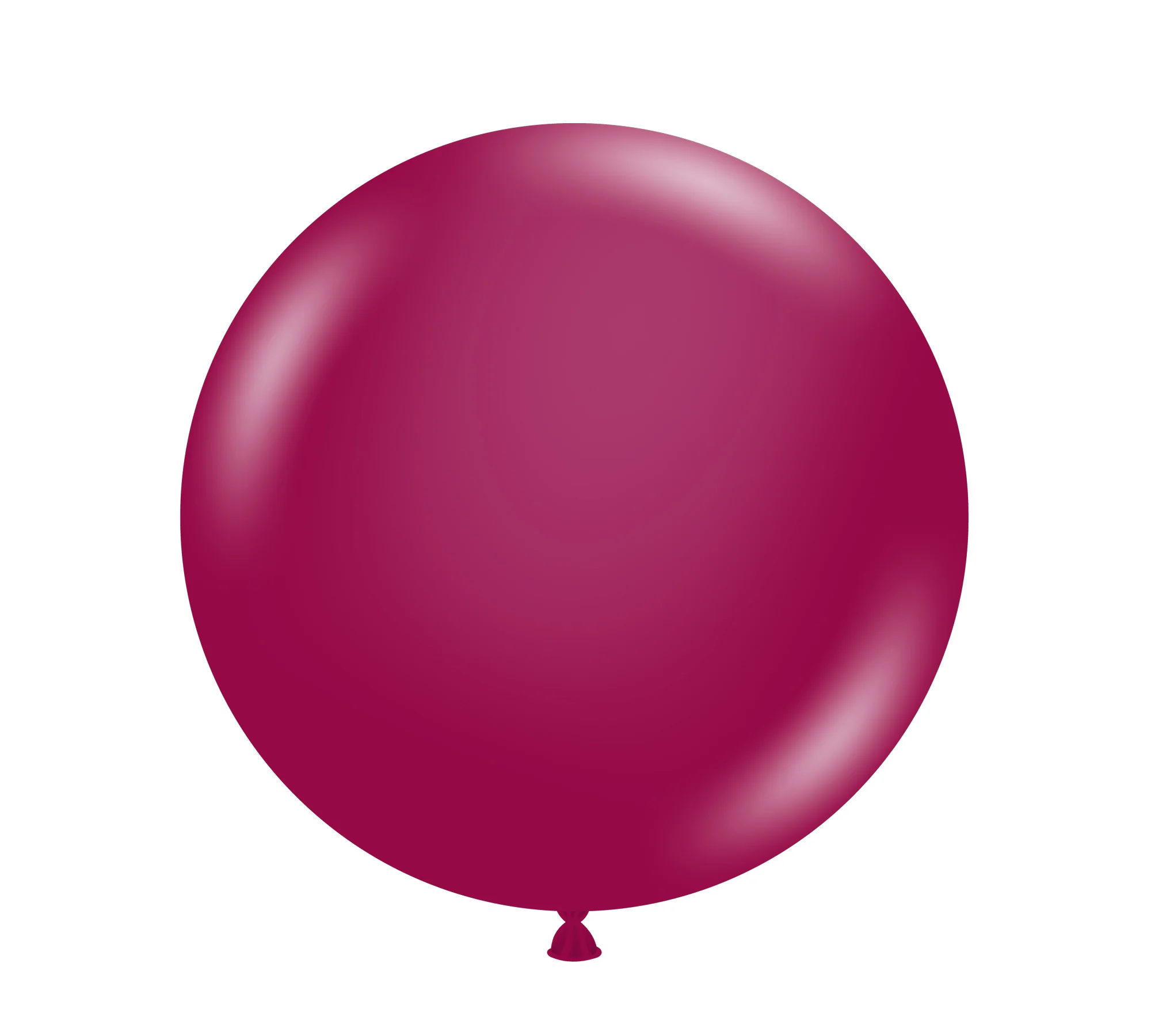 36" Crystal/Jewel Burgundy Tuftex Latex Balloons (2 Per Bag)