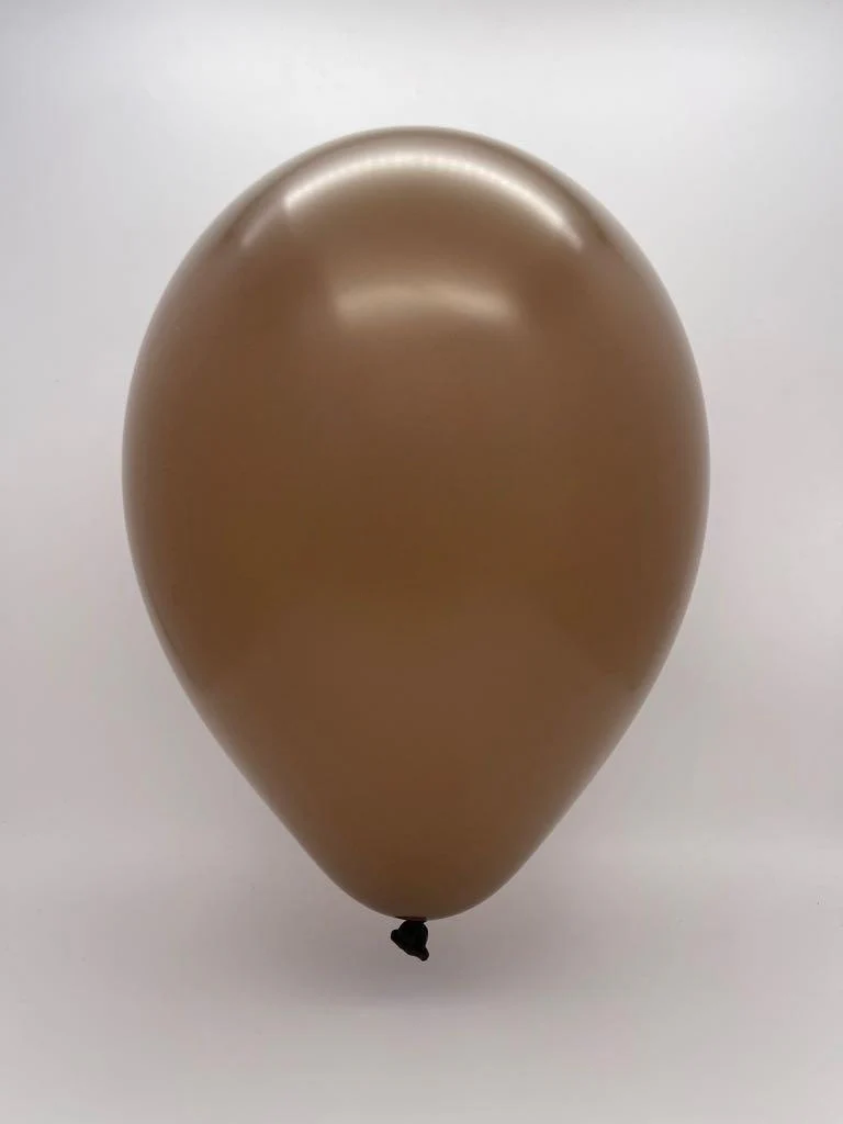 36" Cocoa Brown Tuftex Latex Balloons Designer Balloons (2 Per Bag) - Image 2