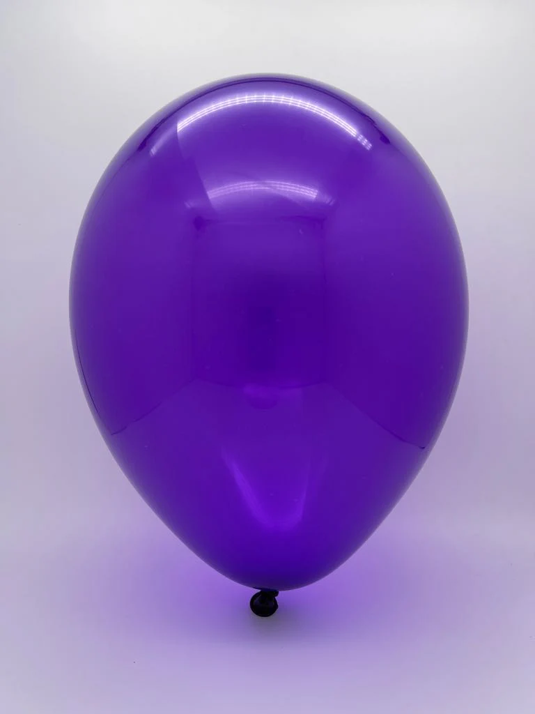 36" Crystal/Jewel Purple Tuftex Latex Balloons (2 Per Bag) - Image 2