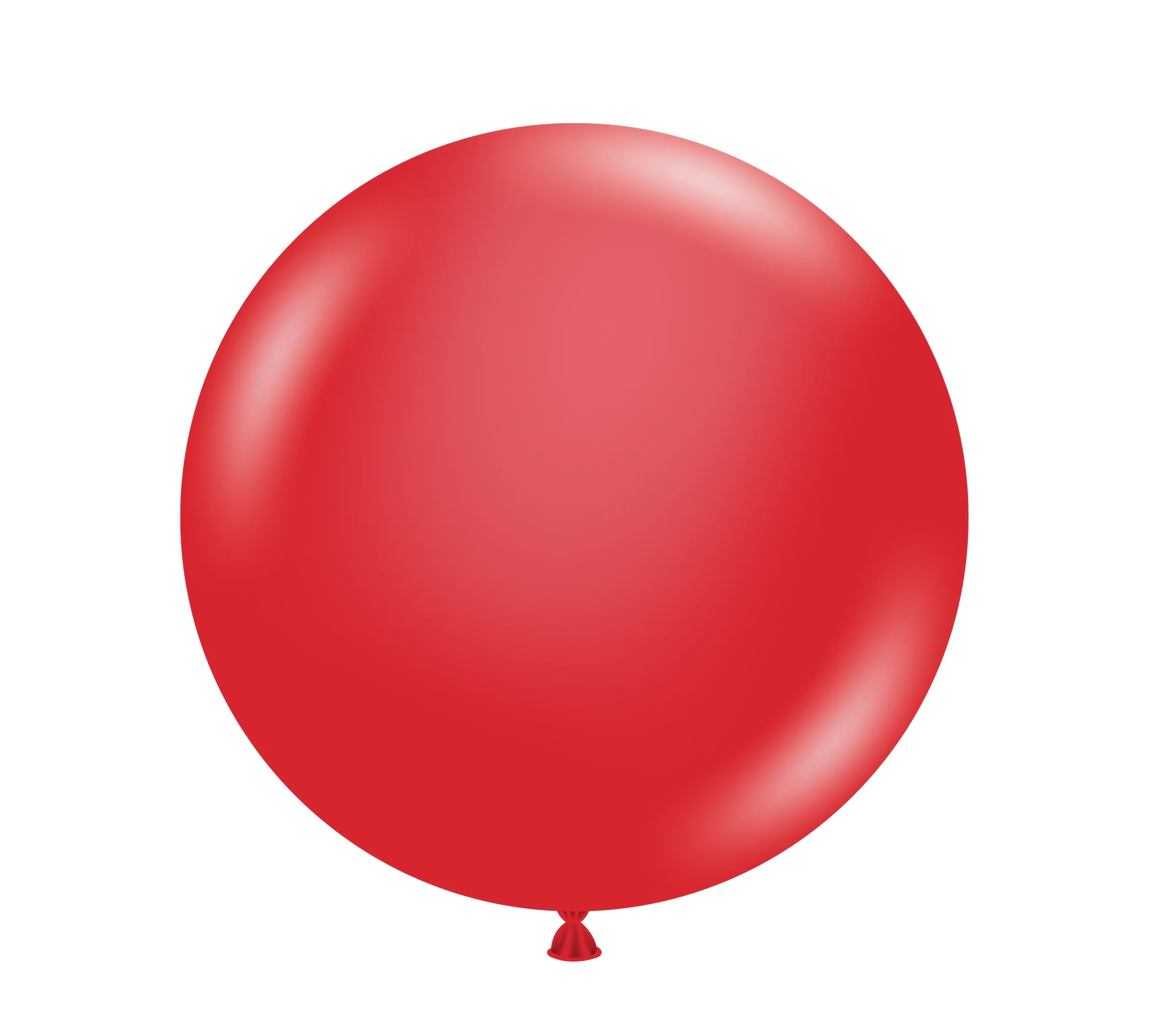 36" Crystal/Jewel Red Tuftex Latex Balloons (2 Per Bag)