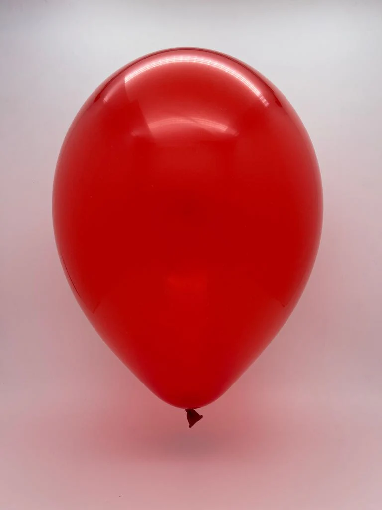 36" Crystal/Jewel Red Tuftex Latex Balloons (2 Per Bag) - Image 2