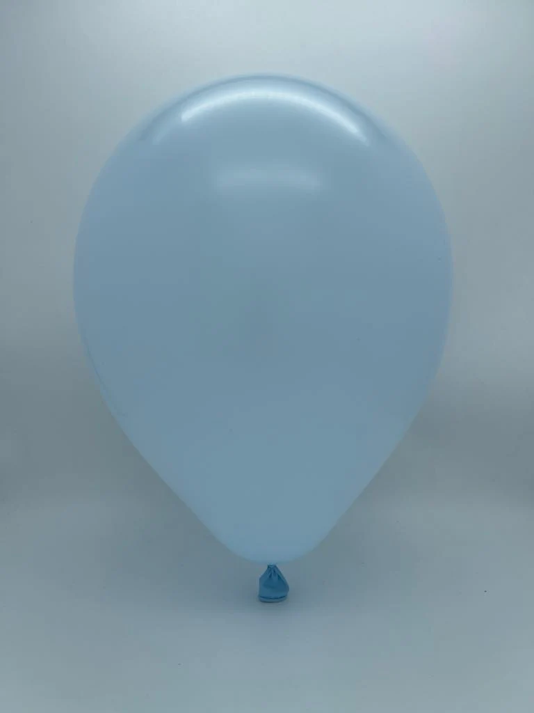 36" Kalisan Latex Balloons Pastel Matte Macaron Baby Blue (2 Per Bag) - Image 2