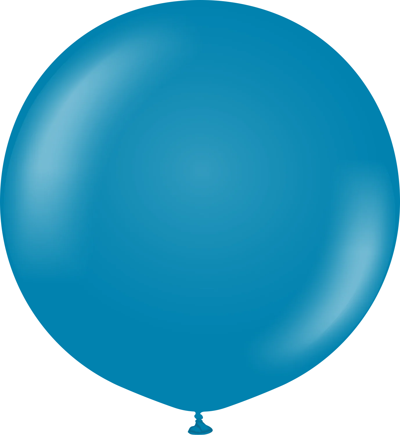36" Kalisan Latex Balloons Retro Deep Blue (2 Per Bag)