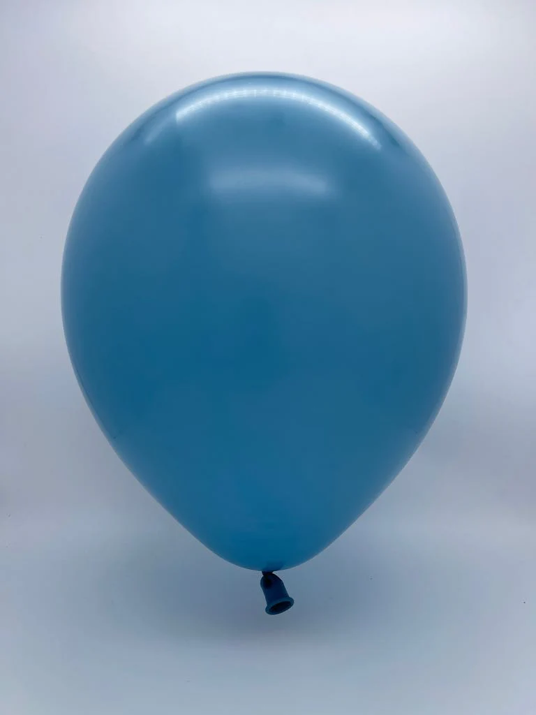 36" Kalisan Latex Balloons Retro Deep Blue (2 Per Bag) - Image 2