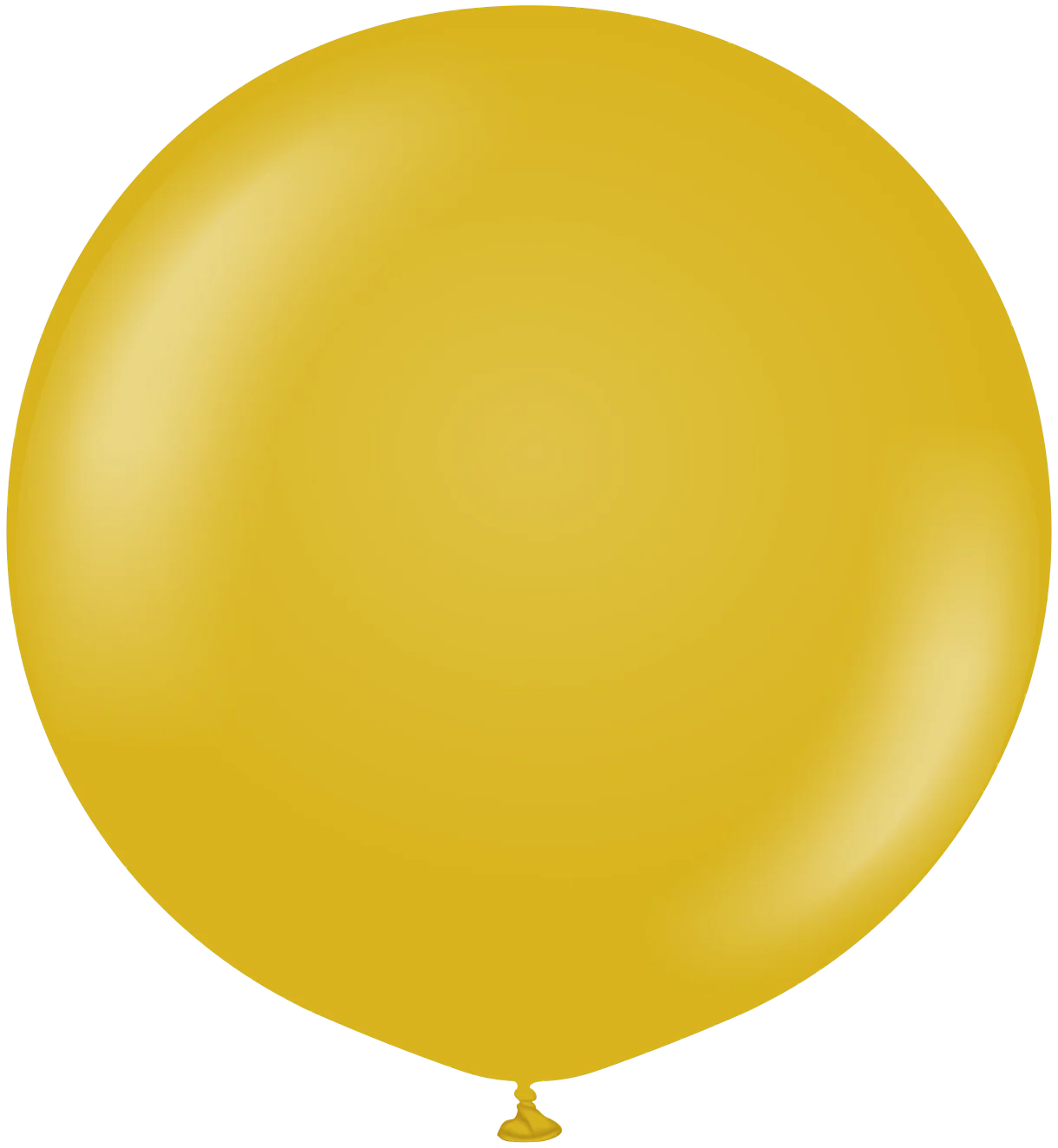 36" Kalisan Latex Balloons Retro Mustard (2 Per Bag)