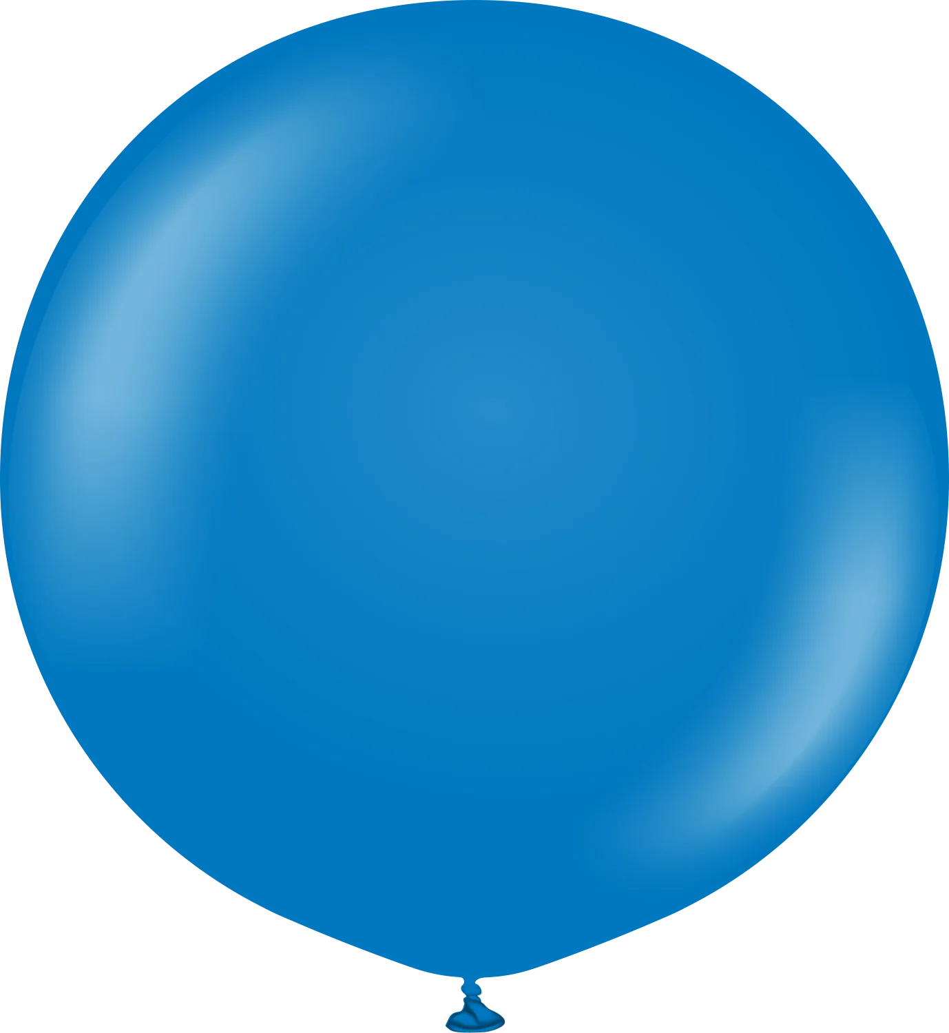 36" Kalisan Latex Balloons Standard Blue (2 Per Bag)