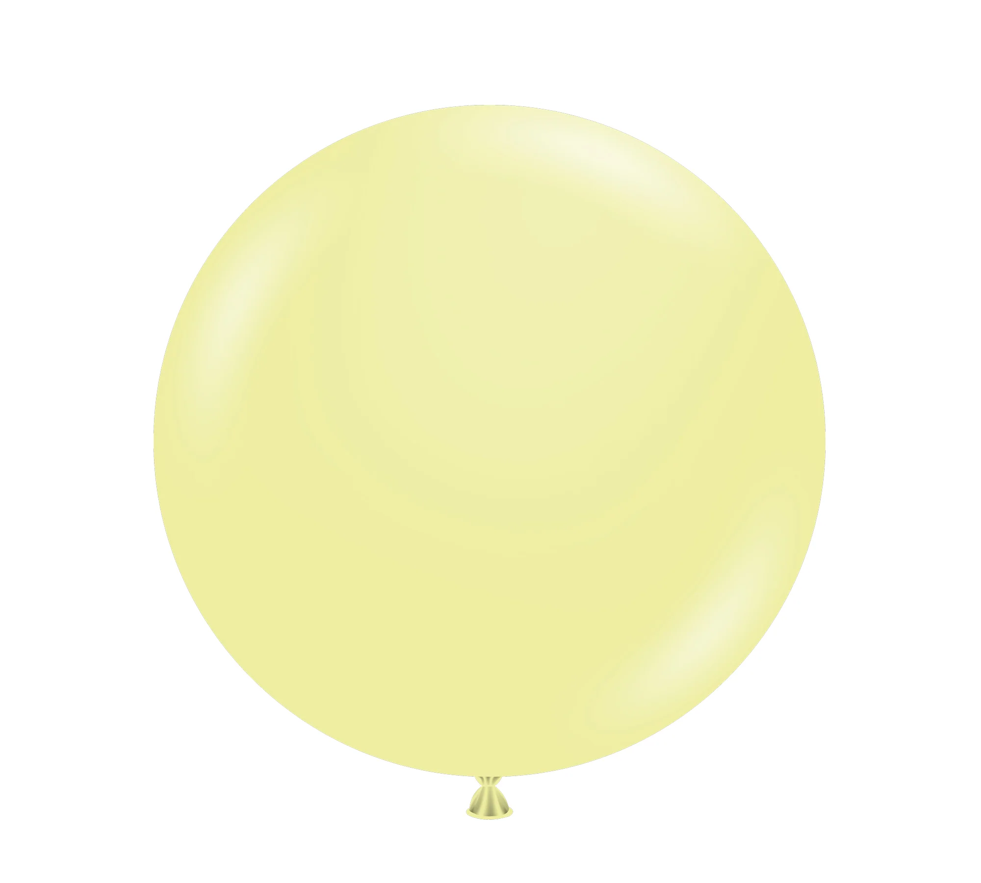 36" Lemonade Tuftex Latex Balloons Designer Balloons (2 Per Bag)