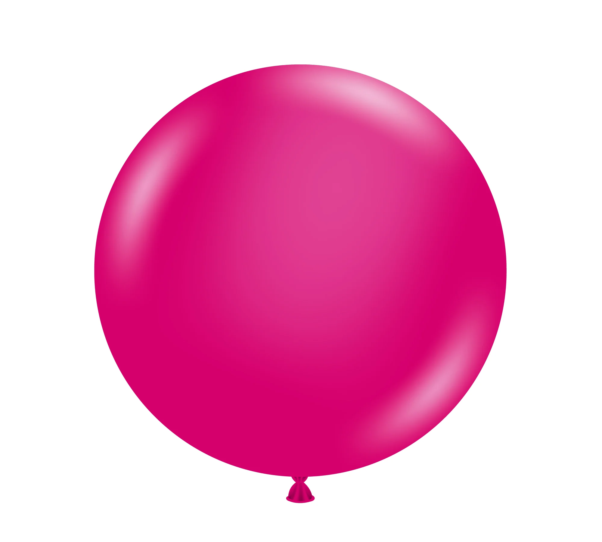 36" Magenta Crystal/Jewel Tuftex Latex Balloons (2 Per Bag)