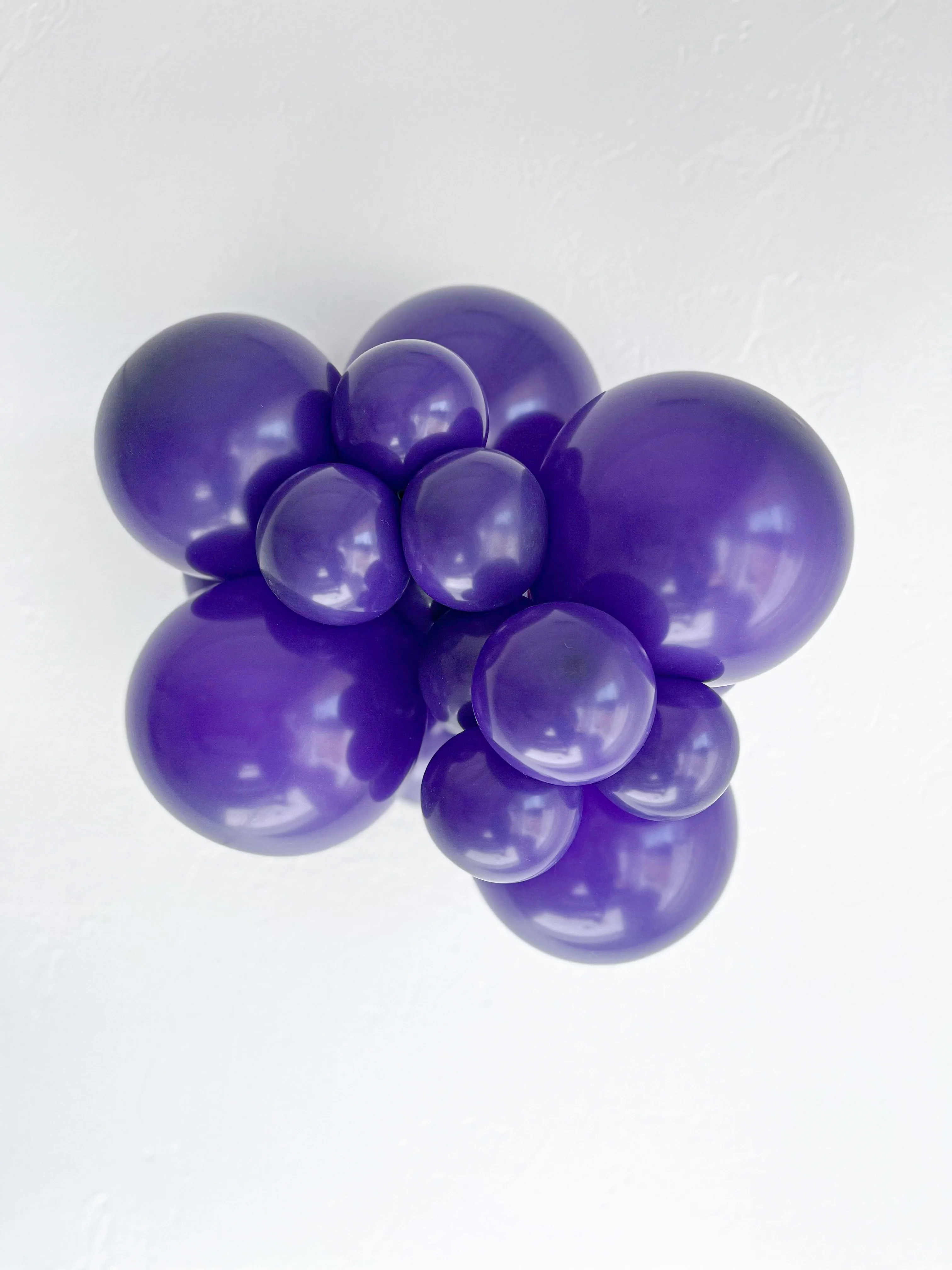36" Plum Purple Tuftex Latex Balloons Designer Balloons (2 Per Bag) - Image 3