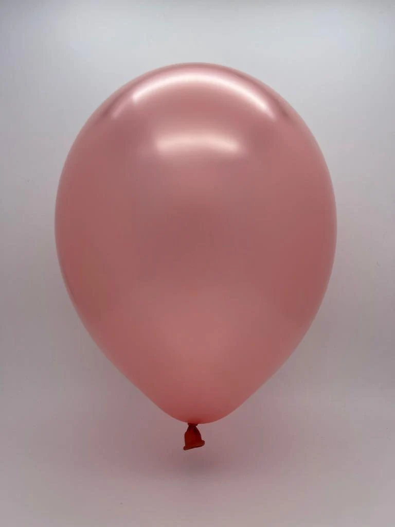 36" Rose Gold Tuftex Pearl/Metallic Latex Balloons (2 Per Bag) - Image 2