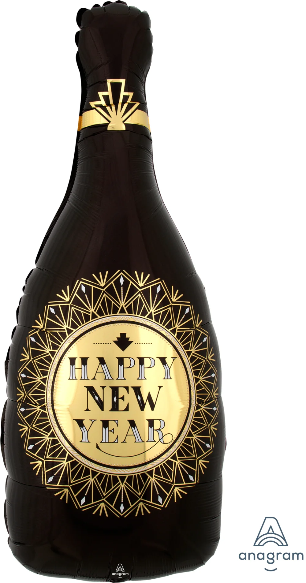 36" SuperShape Roaring Twenties New Years Foil Balloon