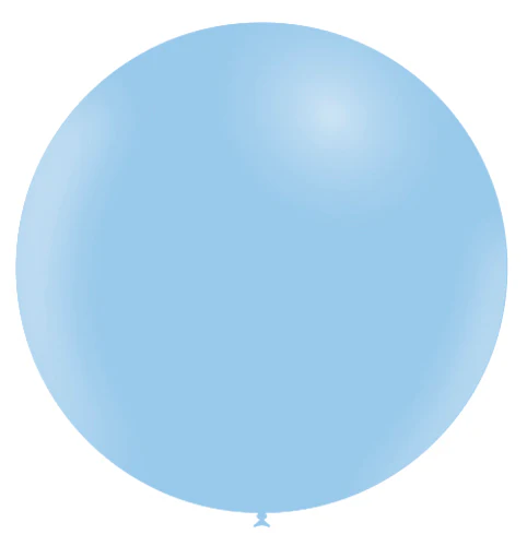 36'' Balloonia Latex Balloons Professional Line Matte Blue (5 Per Bag)
