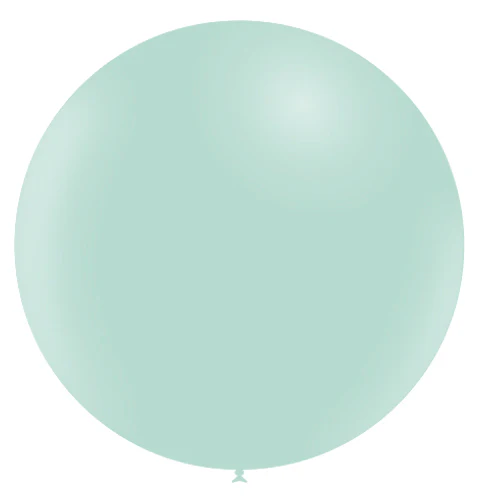 36'' Balloonia Latex Balloons Professional Line Matte Green (5 Per Bag)