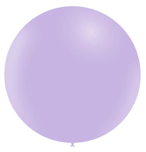 36'' Balloonia Latex Balloons Professional Line Matte Lavender (5 Per Bag)