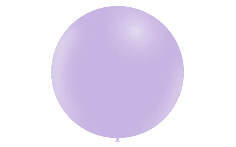 36'' Balloonia Latex Balloons Professional Line Matte Lavender (5 Per Bag) - Image 3