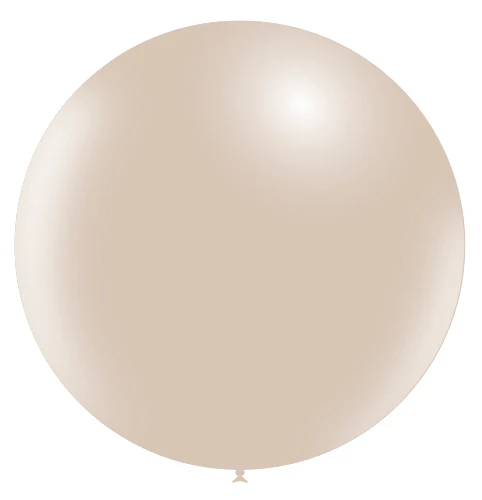 36'' Balloonia Latex Balloons Professional Line Standard Nude (5 Per Bag)