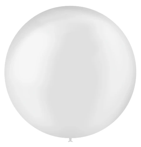 36'' Balloonia Latex Balloons Professional Line Standard Transparent (5 Per Bag)