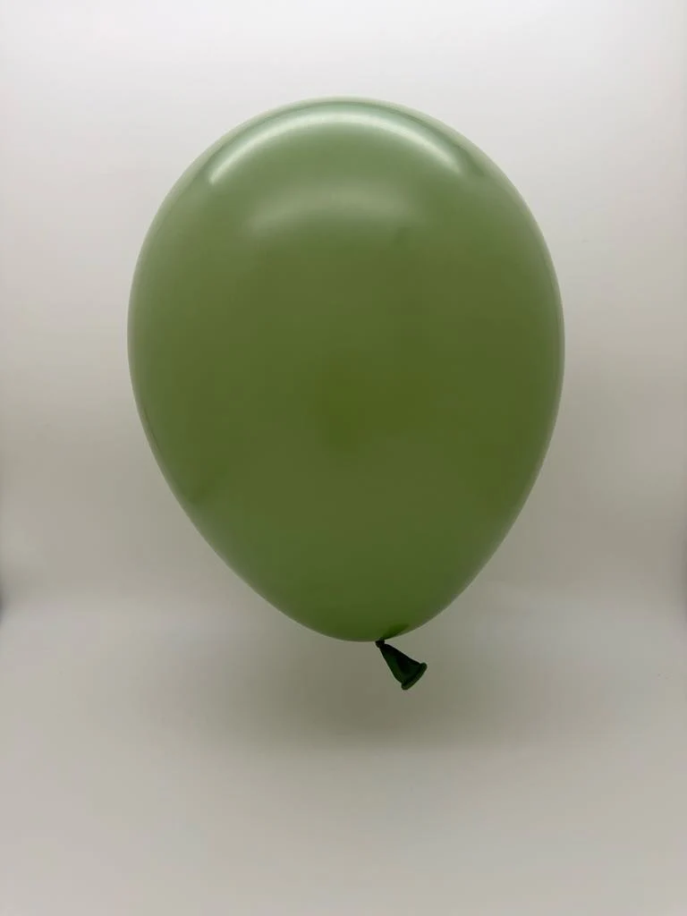36'' Balloonia Latex Balloons Professional Line Vintage Vintage Green (5 Per Bag) - Image 2