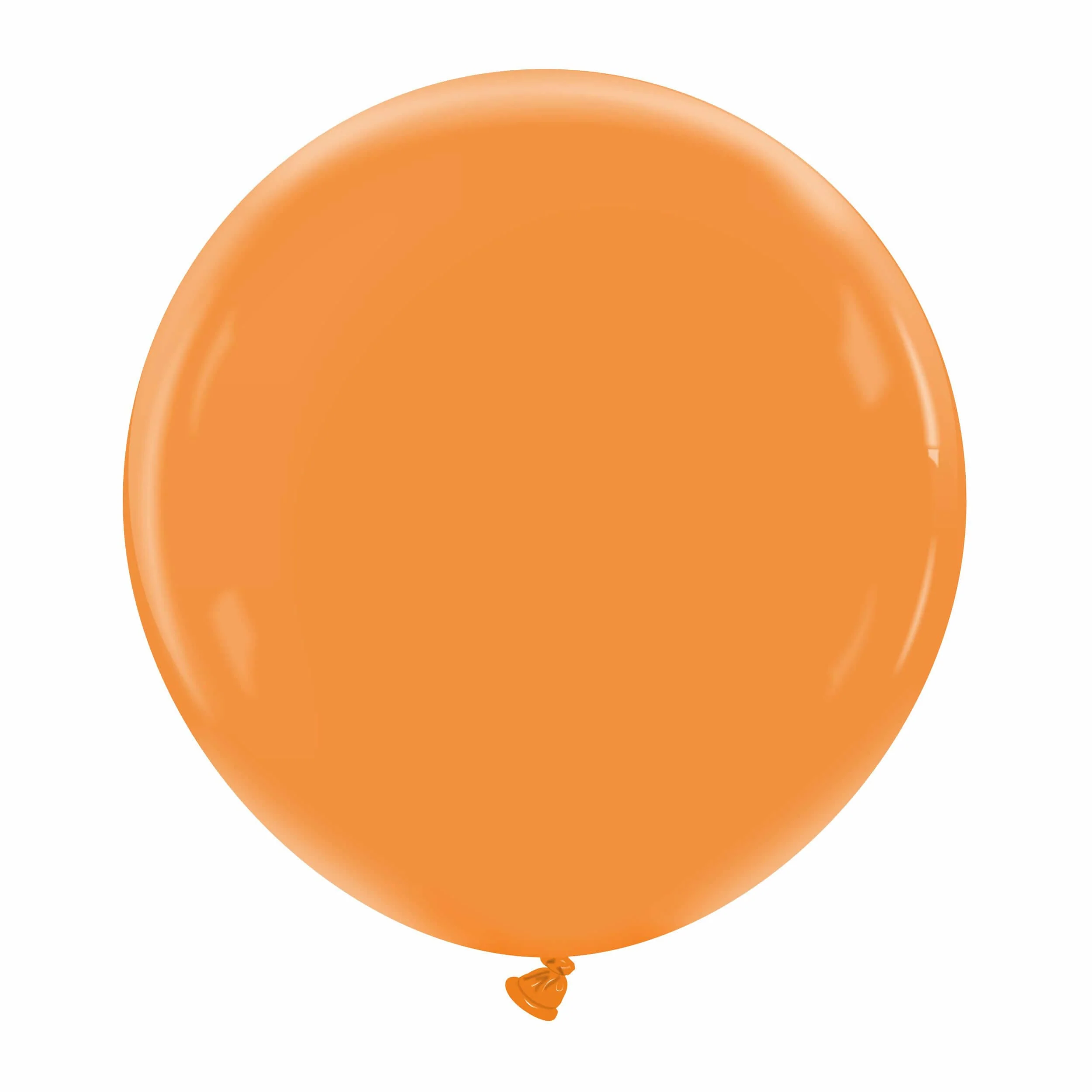 36" Cattex Brand Premium Pumpkin Orange Latex Balloons