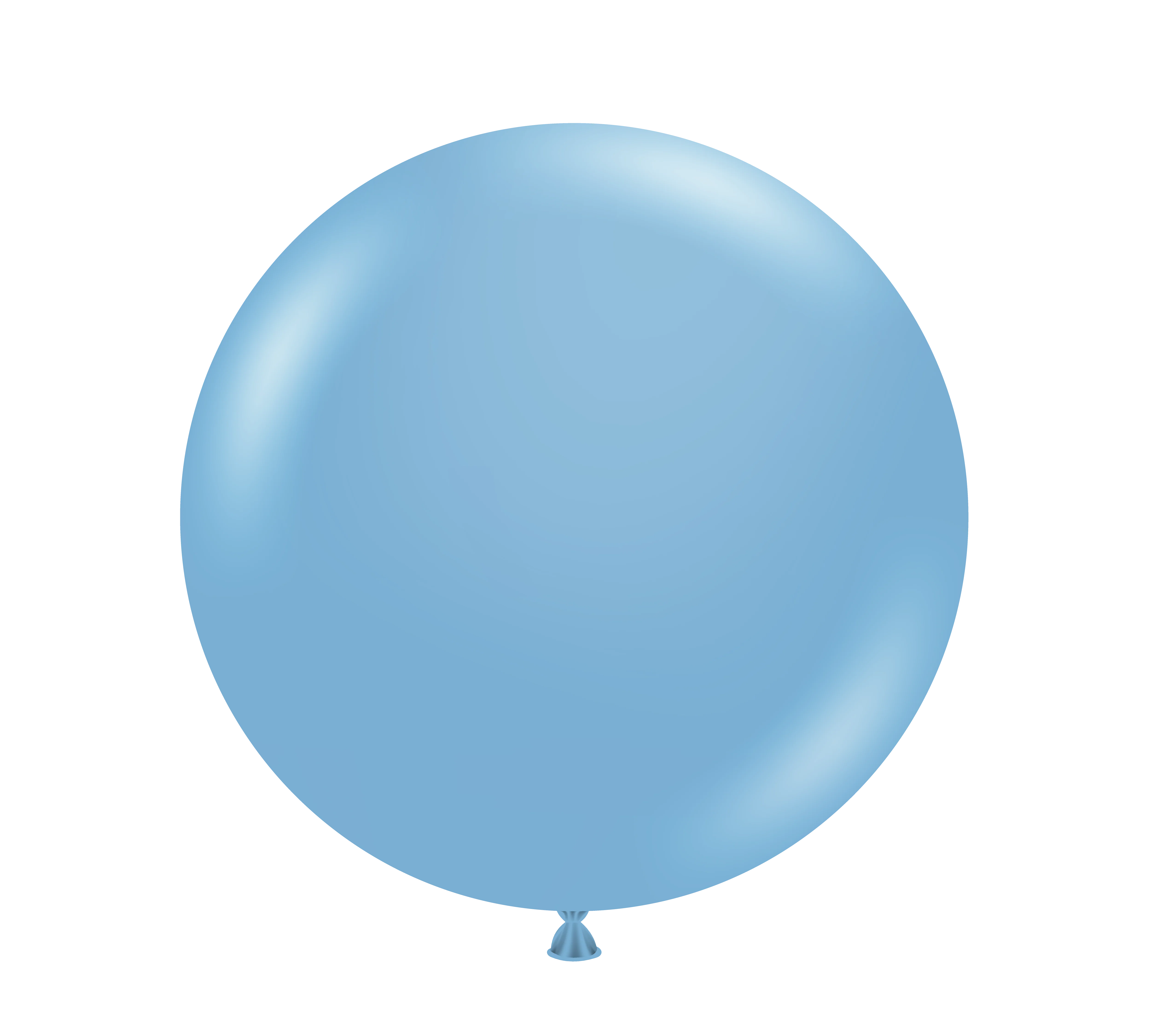 36" Georgia Pearl True Blue Tuftex Latex Balloons Designer Balloons (2 Per Bag)