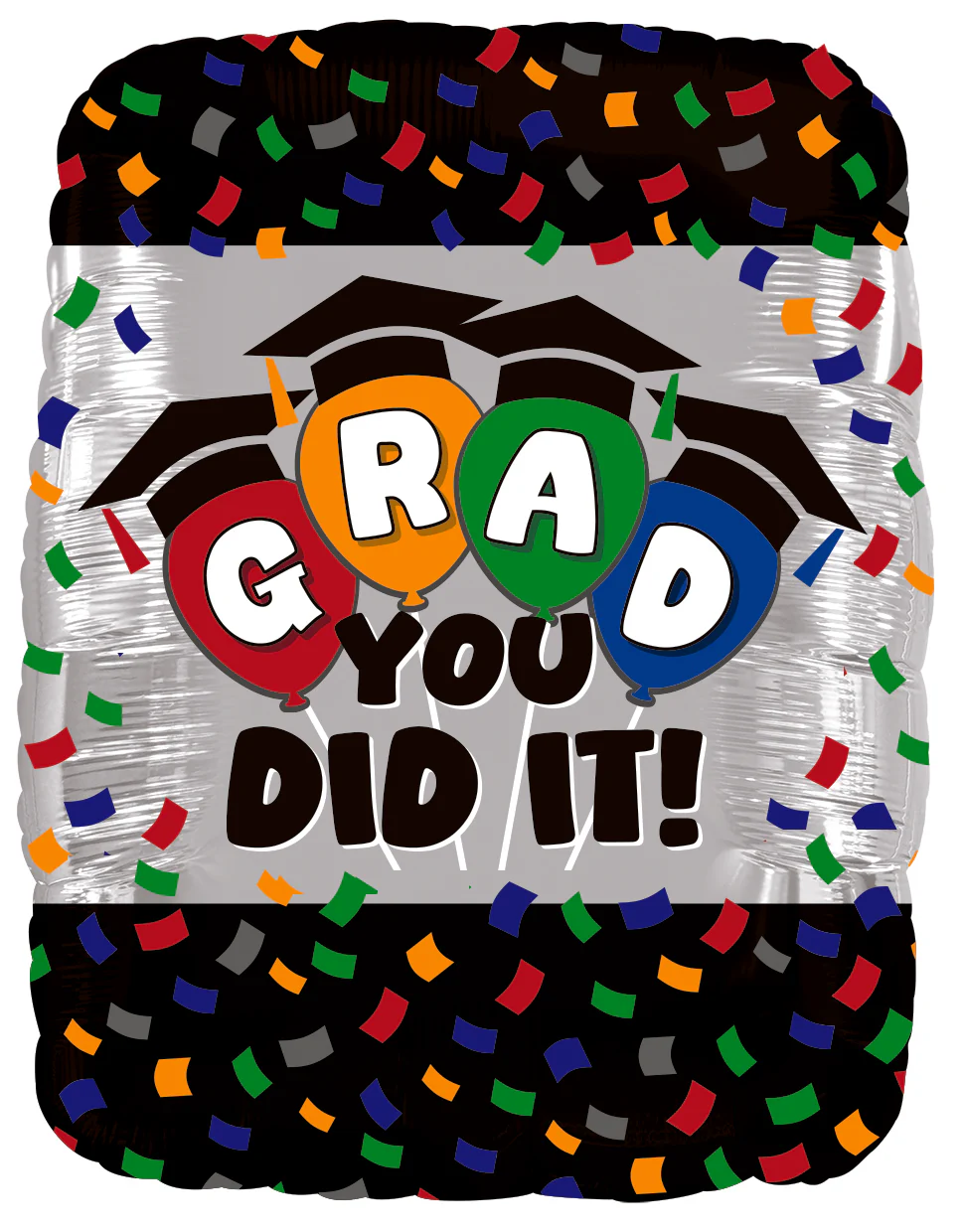 36" Jumbo Grad You Did It Foil Balloon