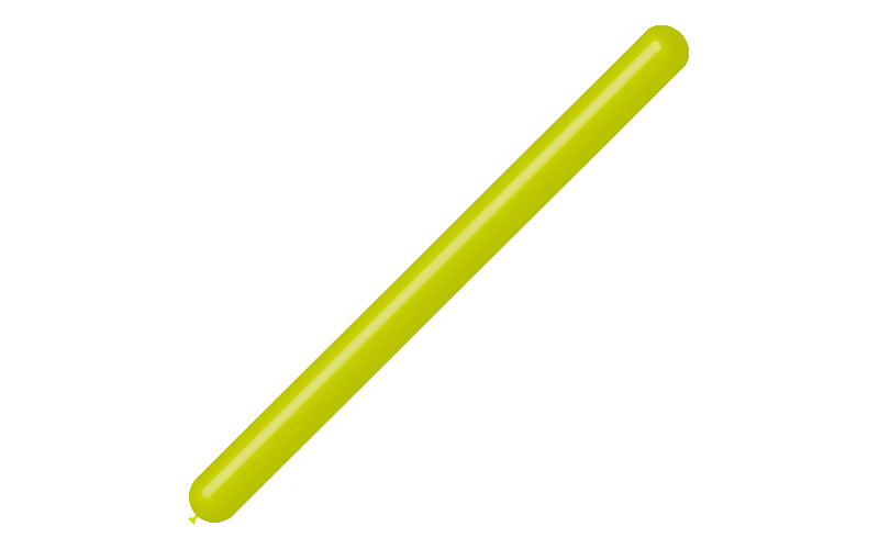360BN Balloonia Brand Professional Line Twisting/Modelling Latex Balloons Standard Lime Green (100 Per Bag) - Image 3