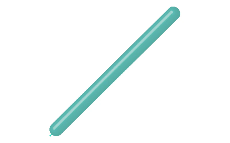 360BN Balloonia Brand Professional Line Twisting/Modelling Latex Balloons Standard Mint Green (100 Per Bag) - Image 3